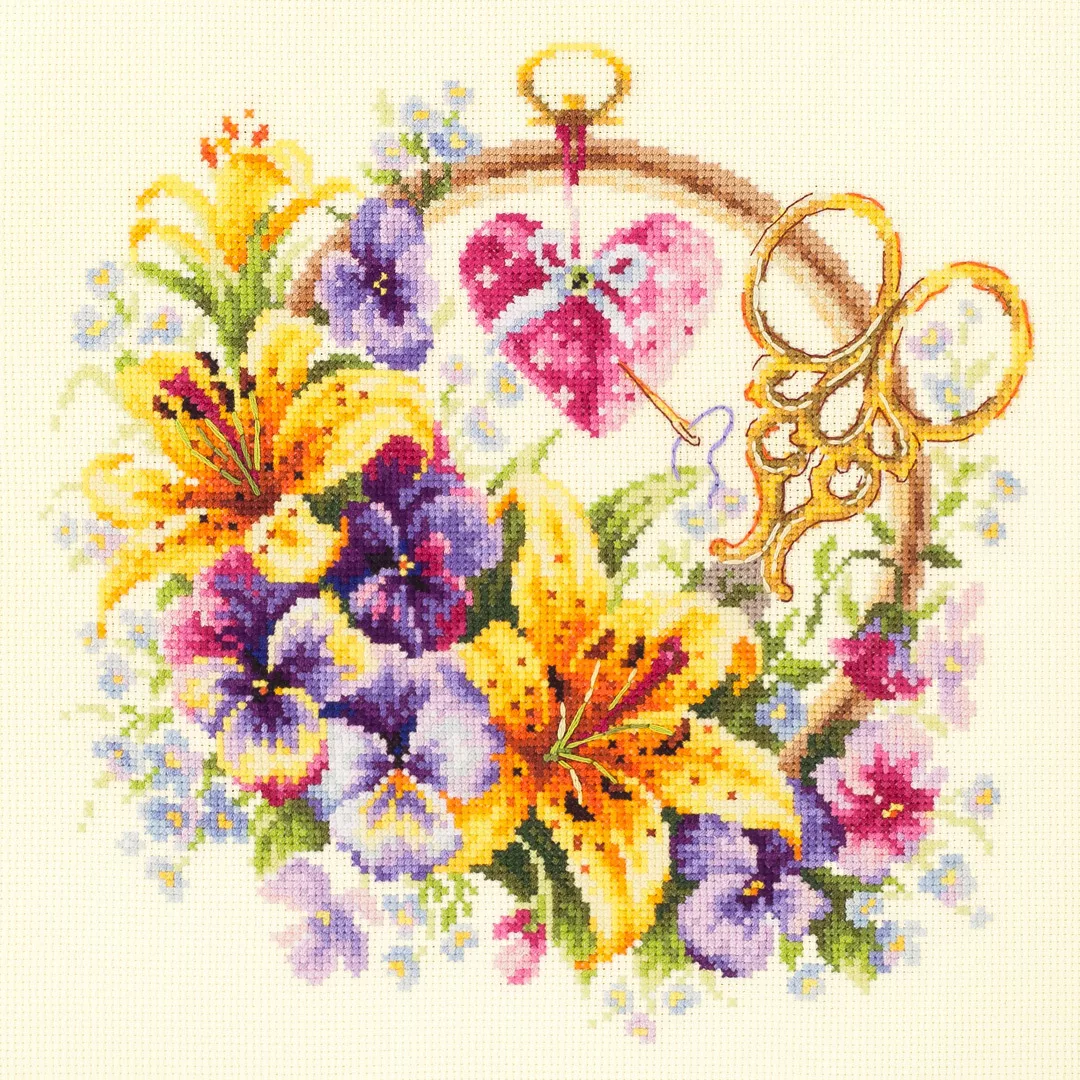 Lilies For Needlewoman
